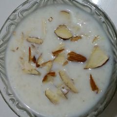 A picture of Rice Badam Kheer.