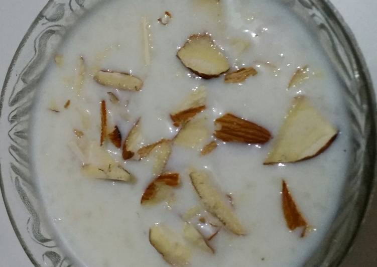 How to Special Appetizing Rice Badam Kheer
