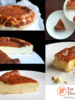 A picture of Basque Burnt Cheesecake.