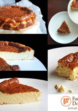 A picture of Basque Burnt Cheesecake.