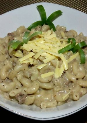 Foto resep Mac and Cheese with Minced Beef