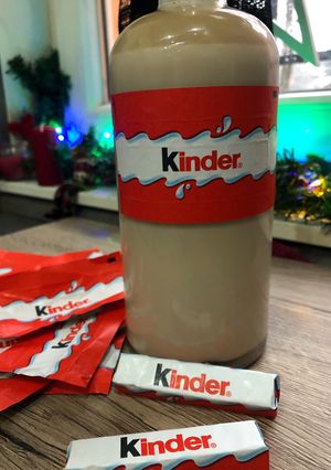 Kinder likőr recept fotója
