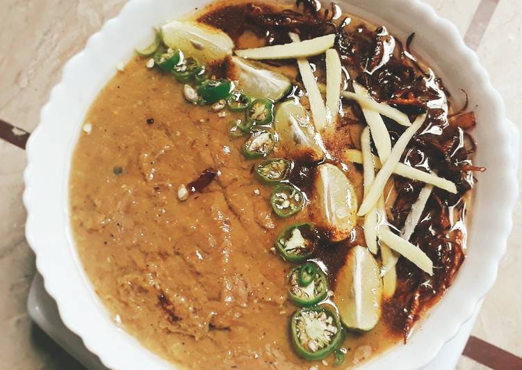 Recipe of Homemade Beef Haleem😋