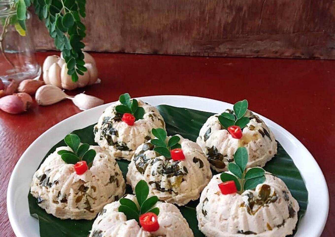 Pepes Tahu Daun Kelor