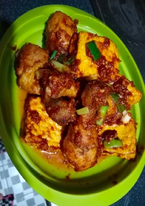 Foto resep Tahu ayam sambal belacan