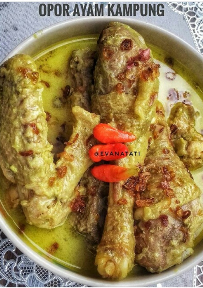 Foto resep Opor Ayam Kampung Enak