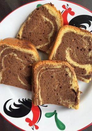 Foto resep Cake marmer