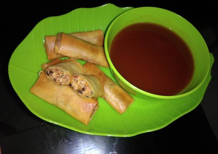 Lumpia tahun kornet simpel