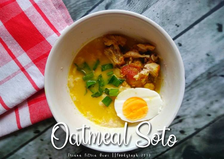 Resep Oatmeal Soto Anti Gagal