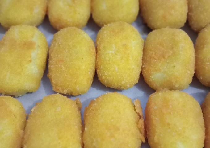 Kroket kentang kulit ekonomis