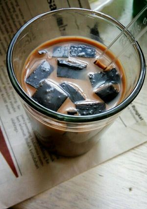 Foto resep Es cincau hitam