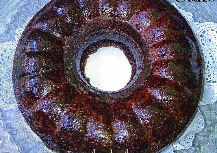 Langkah Mudah untuk Membuat Caramel cake (bolu sarang semut), Menggugah Selera