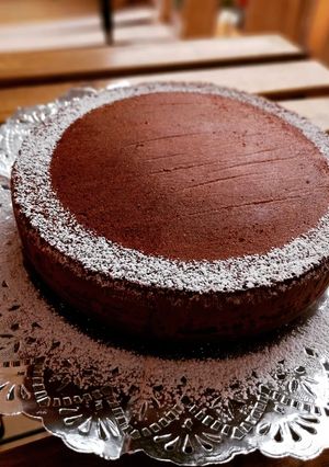 Una foto de Bizcocho de chocolate