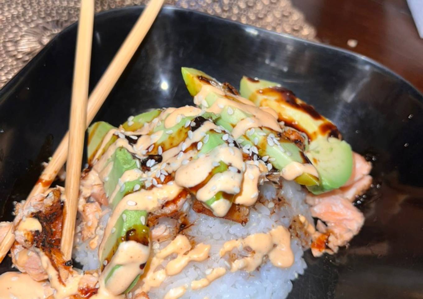 Salmon sushi Bowls