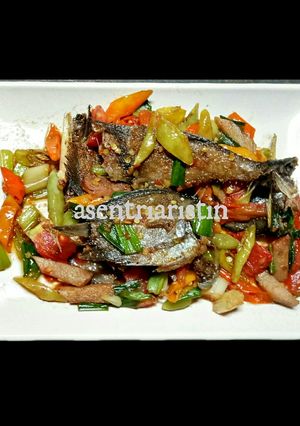 Foto resep Ikan asin Cabe