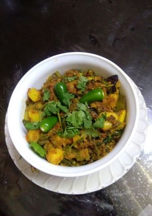 A picture of Coconut mix veg curry.