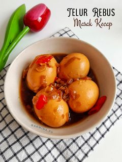 Foto resep Telur Rebus Masak Kecap