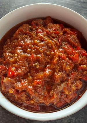 Foto resep Sambal ayam bakar / ayam goreng