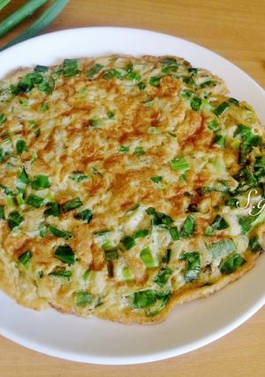 吻仔魚蔥蛋 的食譜成品照片