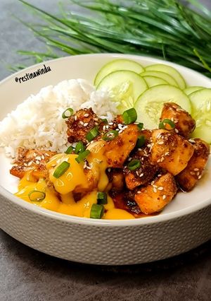 Foto resep Honey Spicy Salmon