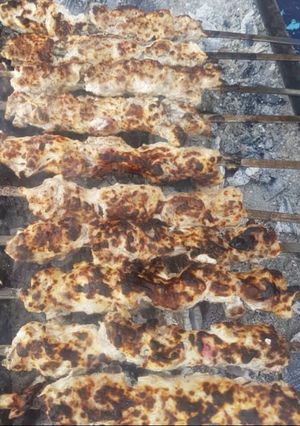 عکسی از دستور کباب مرغ