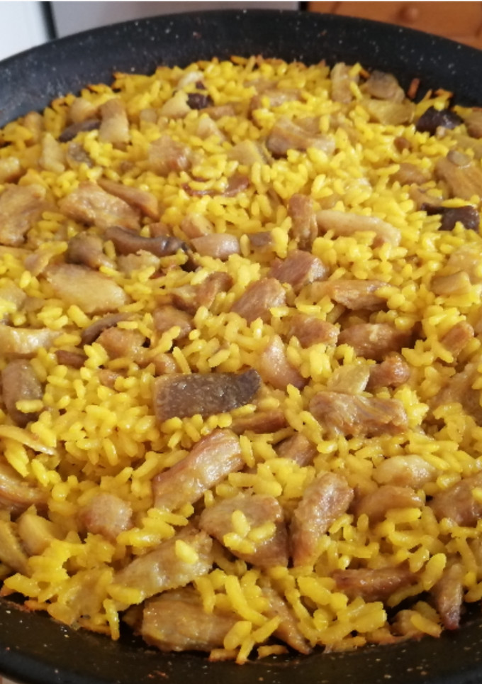 Una foto de Arroz montañés