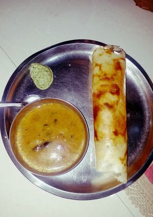 मसाला डोसा (masala dosa recipe in hindi) रेसिपी मुख्य फोटो