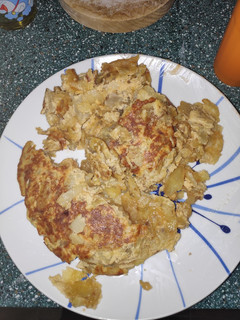 Una foto de Tortilla con pimentón