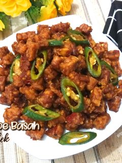 Foto resep Orek Tempe Basah bumbu ulek