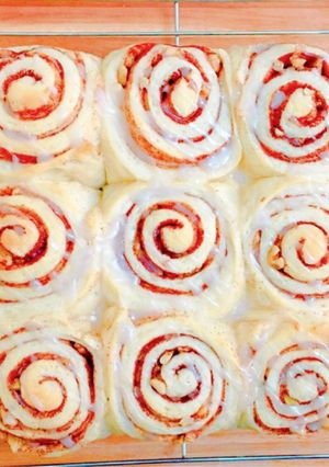 A picture of Cinnamon roll -Breakfast-.