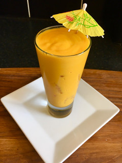 A picture of Yoghurt And Mango Lassi.