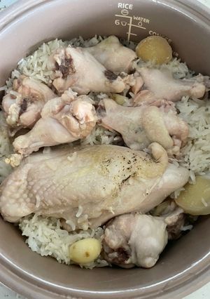 รูปของ ข้าวมันไก่หม้อหุงข้าว