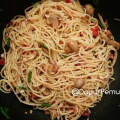 รูปของ Spaghetti aglio olio