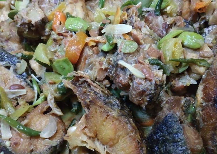 Kiat-kiat membuat Ikan kakap dan tahu masak taocho mantap