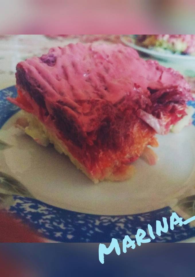 Сельдь под шубой