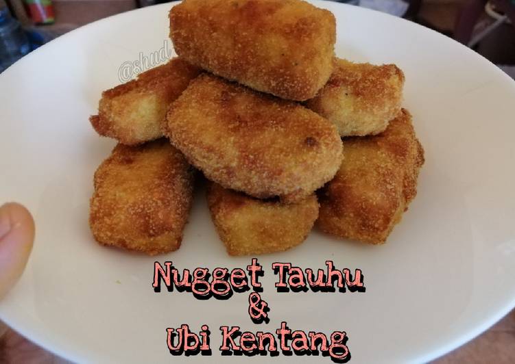 Resepi:  Homemade Nugget Tauhu &amp; Ubi Kentang Simple