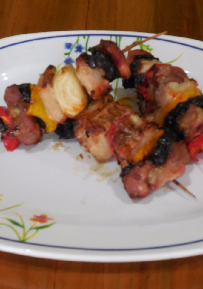 Una foto de Brochettes de Cerdo