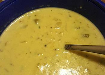 How to Recipe Tasty Broccoli rice cheese soup