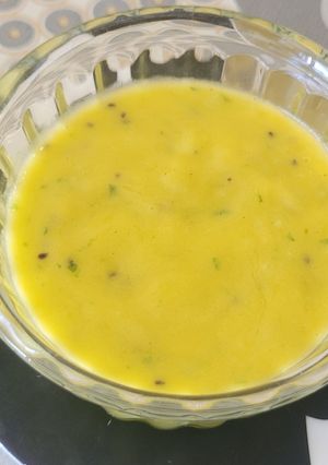 Una foto de Salsa de mango para ensaladas a mi manera en un plis plas