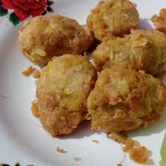 A picture of Dip fried spicy tempeh (Javanese-Indonesia style tempeh) #Asia food.