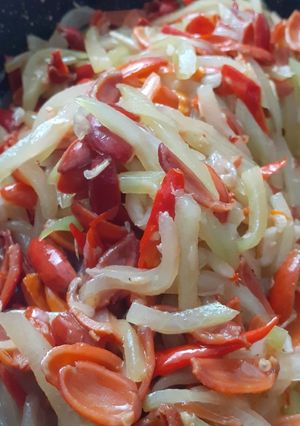 Foto resep Oseng jipang kulit melinjo