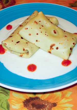Foto di Crepes al Ragù con besciamella alla Fontina