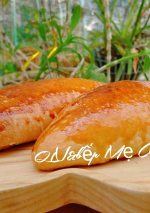 Hình của món Bánh mì nhân cà ri gà.