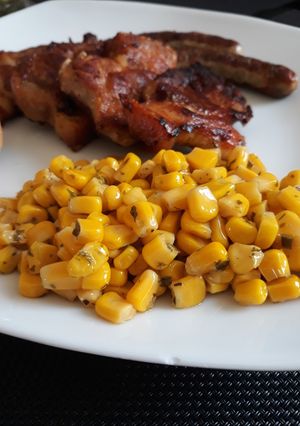 Fűszervajas kukorica recept fotója