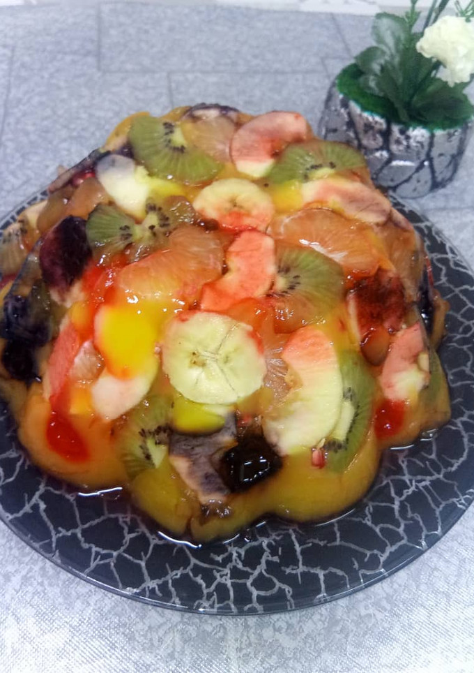 صورة لوصفة تحلية الفواكه الملكية 😍