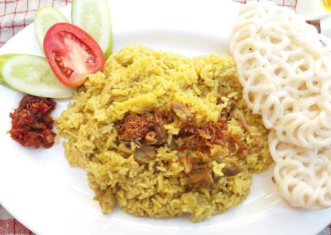 Resep: Nasi Kebuli Kambing Menu Enak