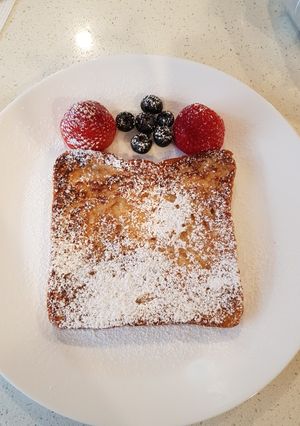รูปของ French toast (แบบง่ายๆ)