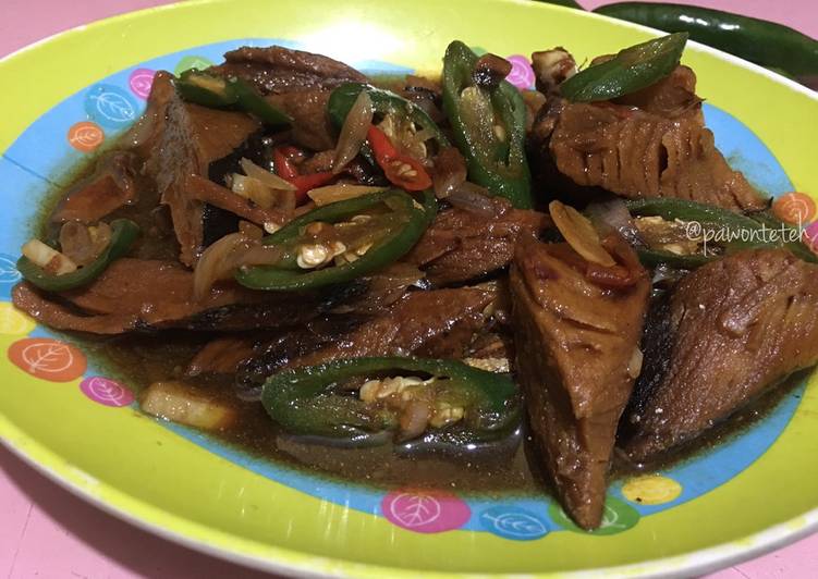 Resep Mudah Tongkol Cabe Ijo Sedap