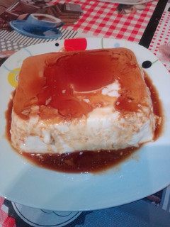 Una foto de Flan de queso crema light en MC