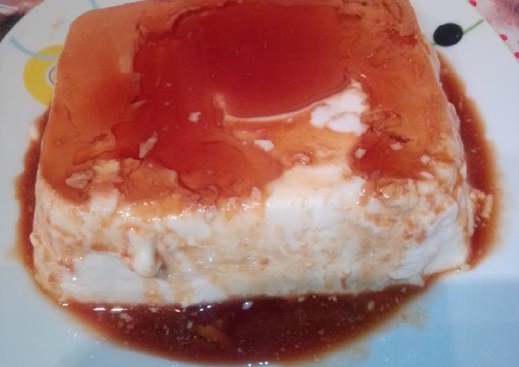 Flan de queso crema light en MC
